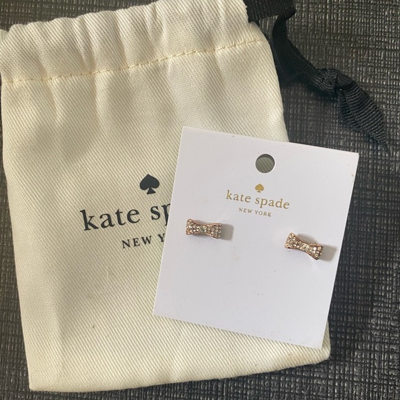 Kate Spade bow earrings